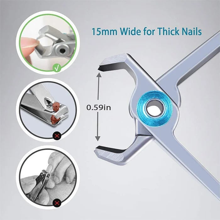 🔥LAST DAY PROMOTION 49% OFF 🔥 - Ultra Sharp Stainless Steel Nail Clippers 🔥