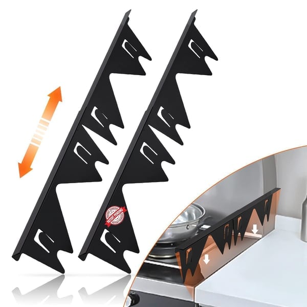 🔥LAST DAY 49% OFF-🎁Retractable Stainless Steel Stove Gap Covers
