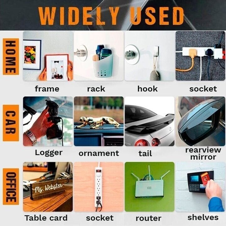 🔥🔥Free Multifunctional Cut-Free Portable Double Sided Adhesive Tape(60 PCS)
