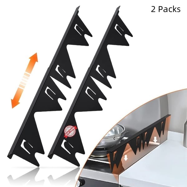 🔥LAST DAY 49% OFF-🎁Retractable Stainless Steel Stove Gap Covers
