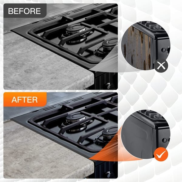 🔥LAST DAY 49% OFF-🎁Retractable Stainless Steel Stove Gap Covers