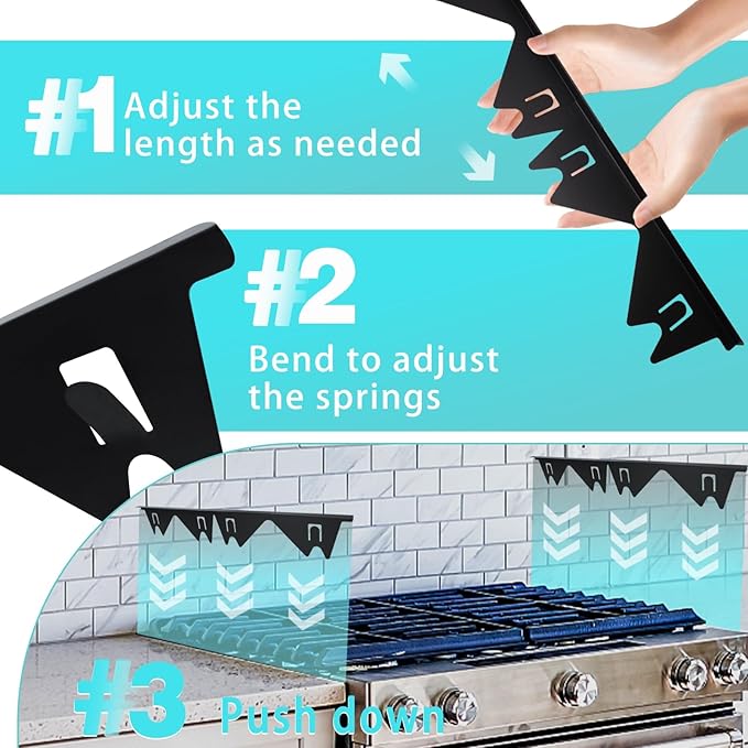 🔥LAST DAY 49% OFF-🎁Retractable Stainless Steel Stove Gap Covers