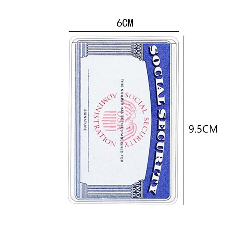 💥Social Security Card Protector Sleeves -20 Pack