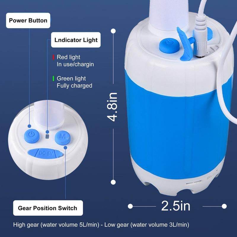 đ„ Portable Camping Shower Outdoor Camp Shower Pump
