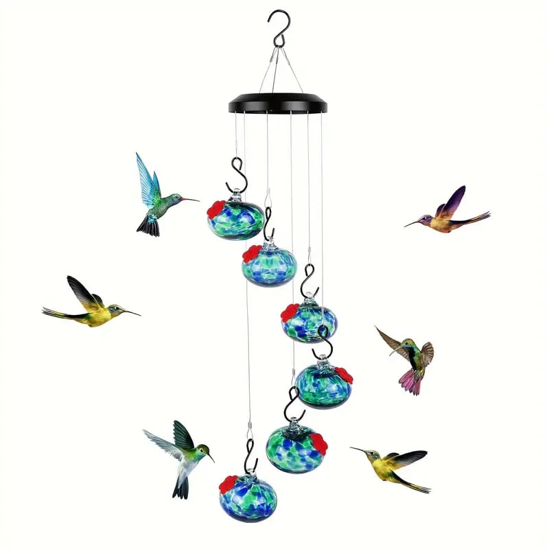 Charming Wind Chimes Hummingbird feeders