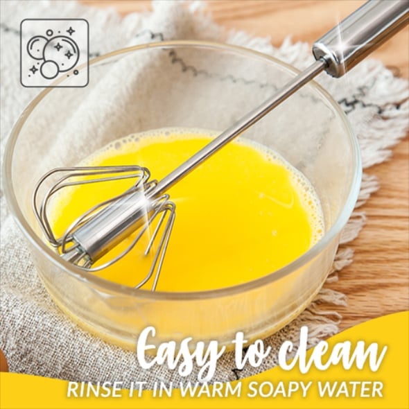 đ„Last Day Promotion-49%OFF-Stainless Steel Semi-Automatic Whisk