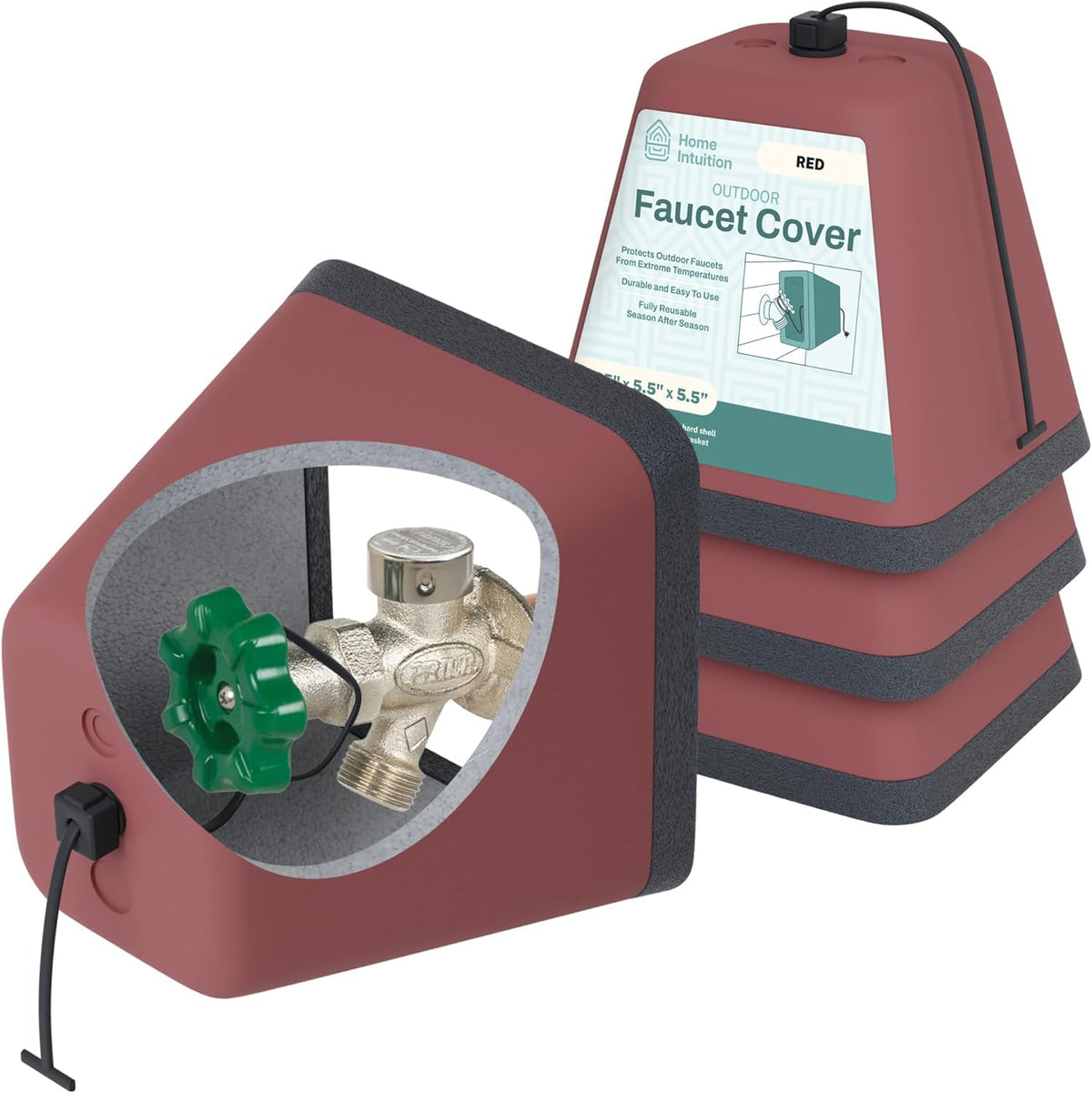 Home Intuition Outdoor Foam Faucet Cover