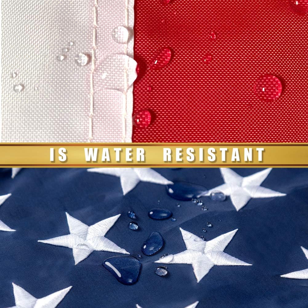 Best Embroidered Stars American Flags