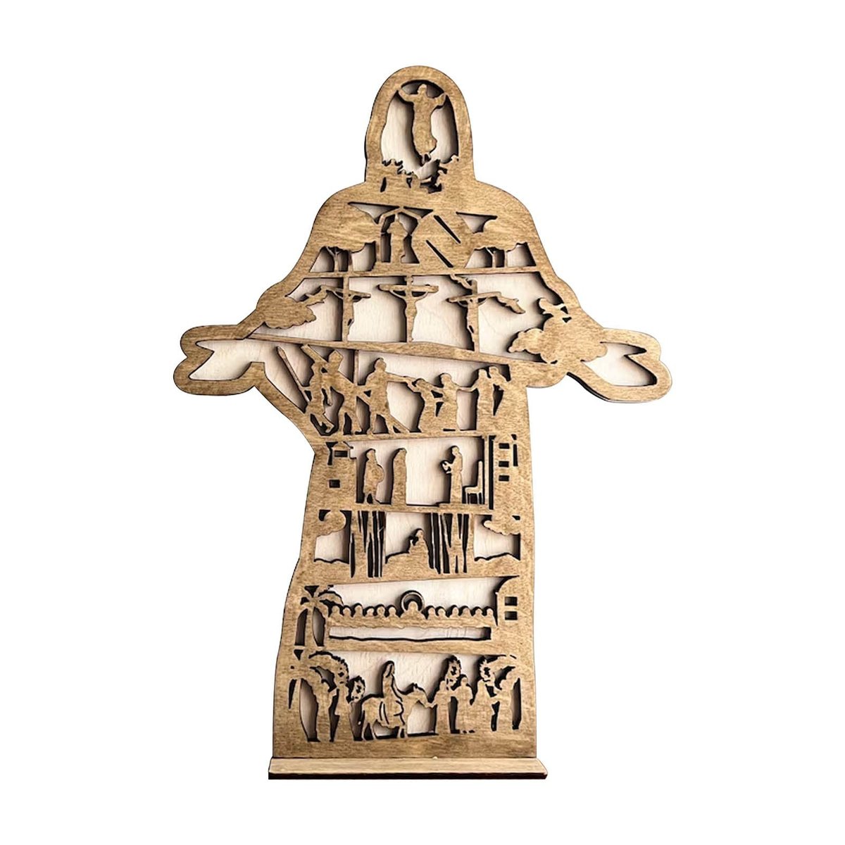 Handmade Jesus with Stand Easter Decor