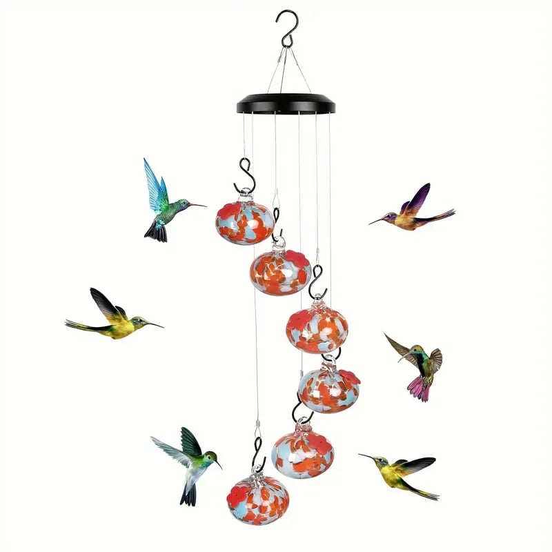 Charming Wind Chimes Hummingbird feeders