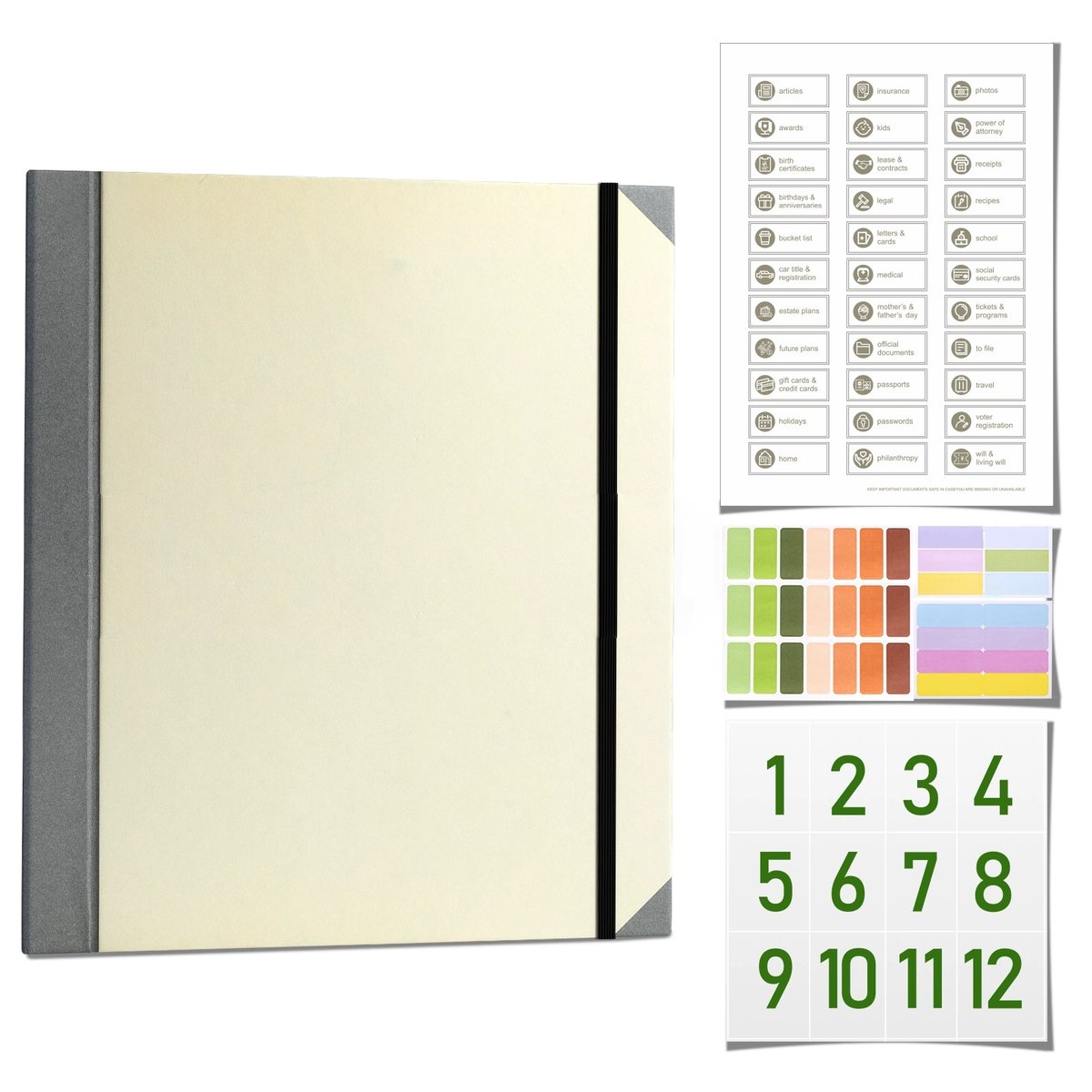 "In Case I Go Missing" Binder