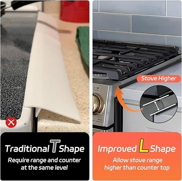 🔥LAST DAY 49% OFF-🎁Retractable Stainless Steel Stove Gap Covers