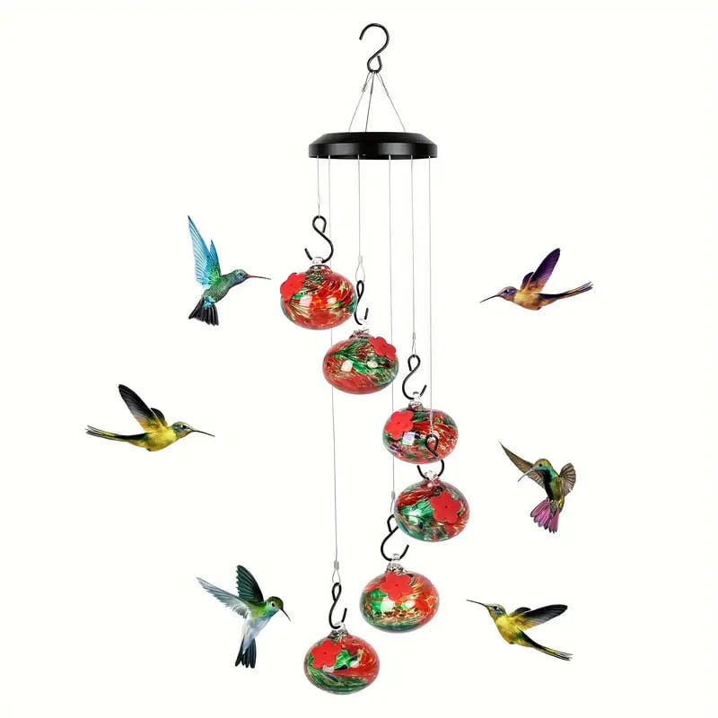 Charming Wind Chimes Hummingbird feeders