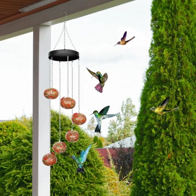 Charming Wind Chimes Hummingbird feeders