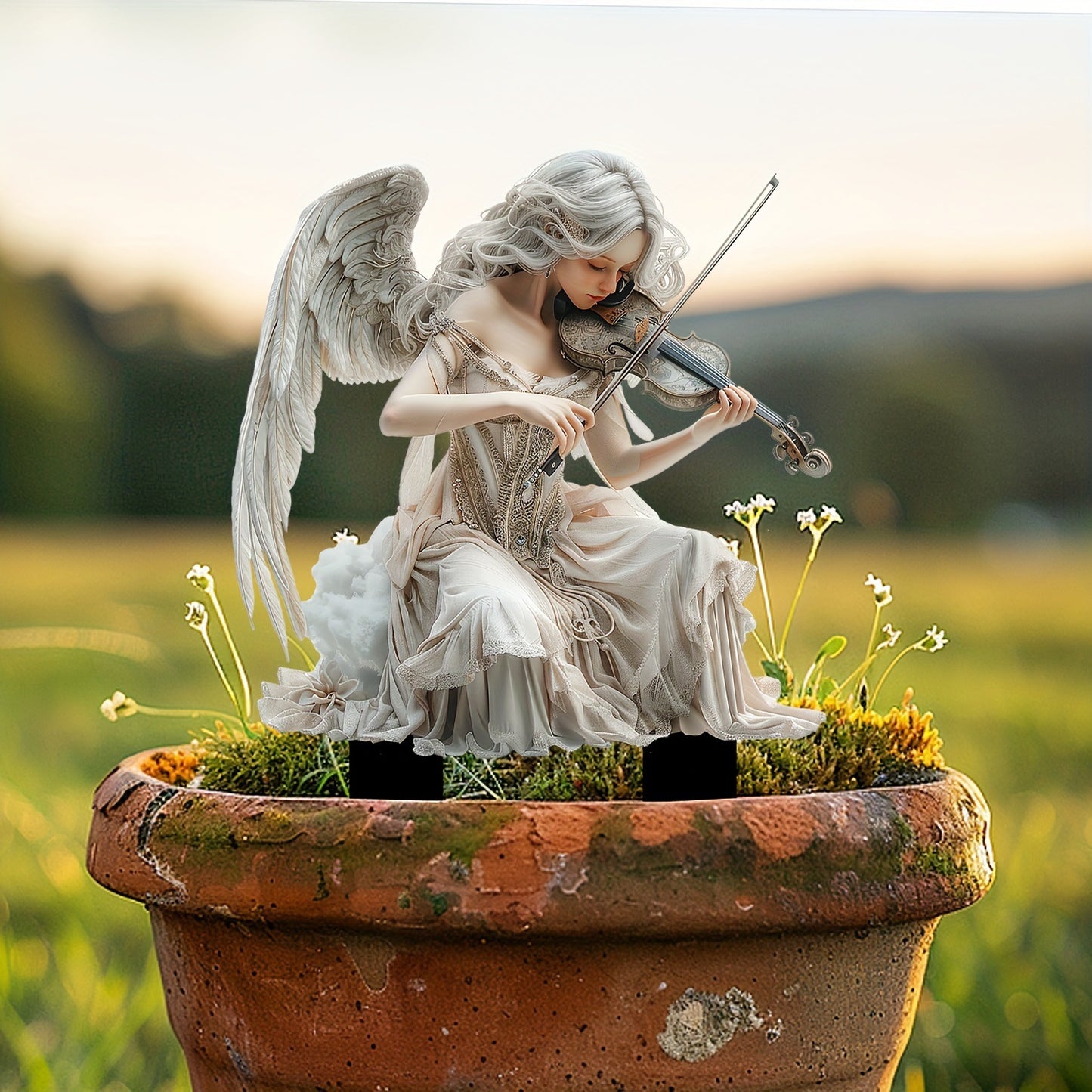 🧚Bohemian Fairy Flower Pot Decoration