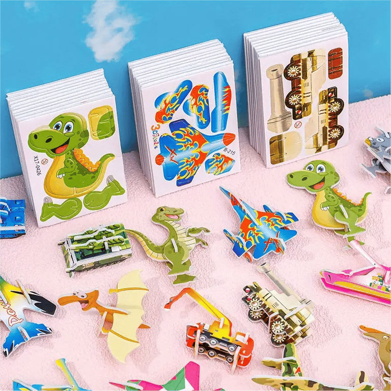 (🔥 🎁Hot Sale🎁 59% OFF)DIY Animal Insect 3D Cartoon Puzzle🧩