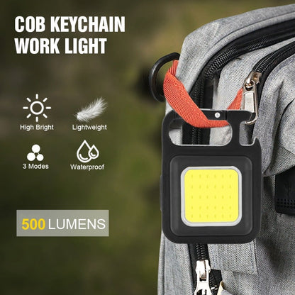 (🎅CHRISTMAS HOT SALE-49% OFF) COB Keychain Work Light--BUY MORE SAVE MORE