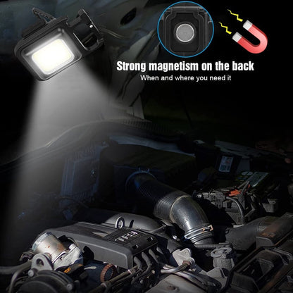 (🎅CHRISTMAS HOT SALE-49% OFF) COB Keychain Work Light--BUY MORE SAVE MORE