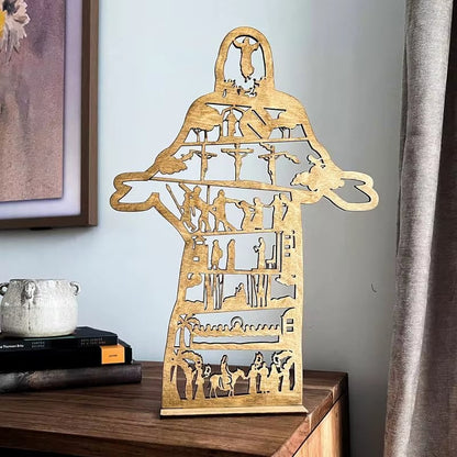 Handmade Jesus with Stand Easter Decor