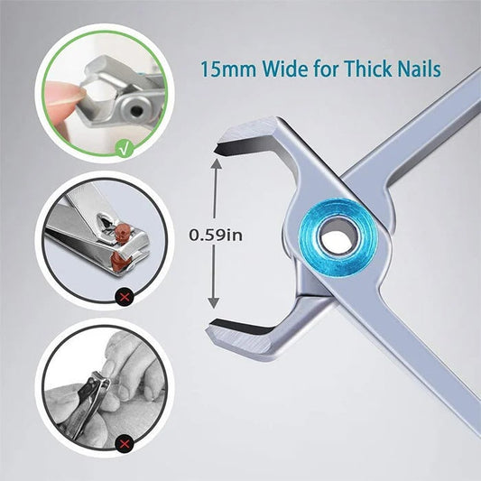 🔥LAST DAY PROMOTION 49% OFF 🔥 - Ultra Sharp Stainless Steel Nail Clippers 🔥