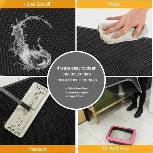 (🎅EARLY CHRISTMAS SALE-49% OFF) Non-Slip Cat Litter Mat (BUY 2 GET EXTRA 10% OFF)