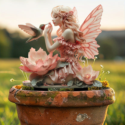🧚Bohemian Fairy Flower Pot Decoration