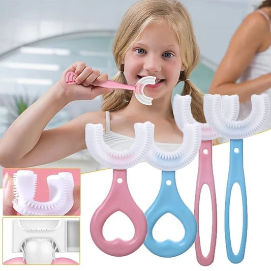 (🔥 Promotion ) U-shaped Children's Toothbrush