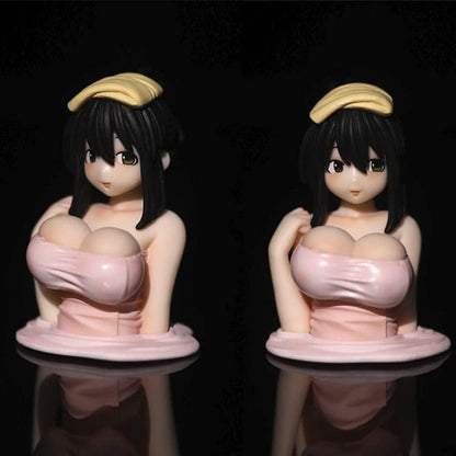 JiggleChic Anime Hot Spring Bobblehead Dashboard Decoration
