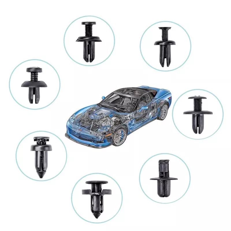 725Pcs Car Retainer Clips & Fastener Remover