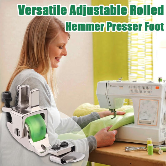 (🎅CHRISTMAS HOT SALE-49% OFF) Versatile Adjustable Rolled Hemmer Presser Foot