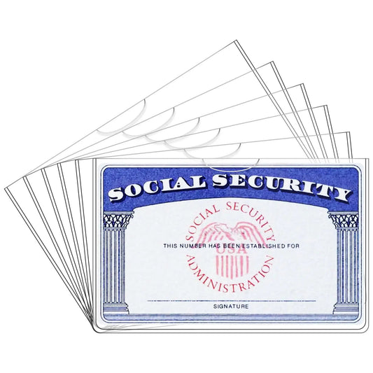 💥Social Security Card Protector Sleeves -20 Pack