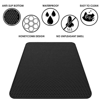 (🎅EARLY CHRISTMAS SALE-49% OFF) Non-Slip Cat Litter Mat (BUY 2 GET EXTRA 10% OFF)