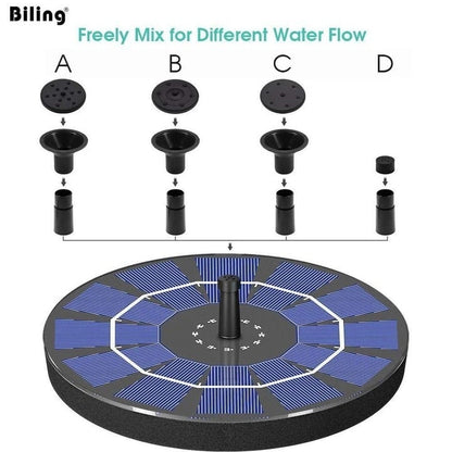 LAST DAY 49% OFF🔥Solar-Powered Bird Fountain Kit