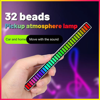 (🔥49% OFF)Wireless Sound Activated RGB Light Bar-👍