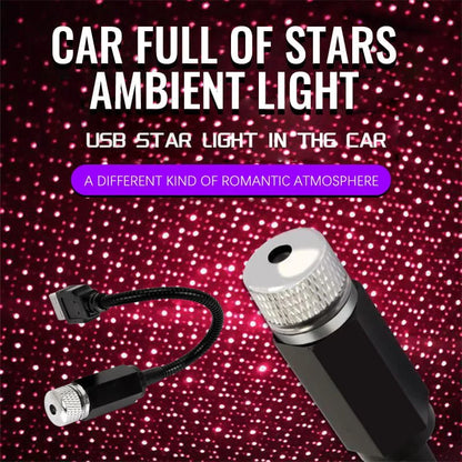 (🔥2024 Hot Sale🔥49% OFF) - USB LIGHT CAR STAR PROJECTOR✨✨