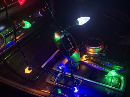 Festive LED Christmas Lights Charging Cable
