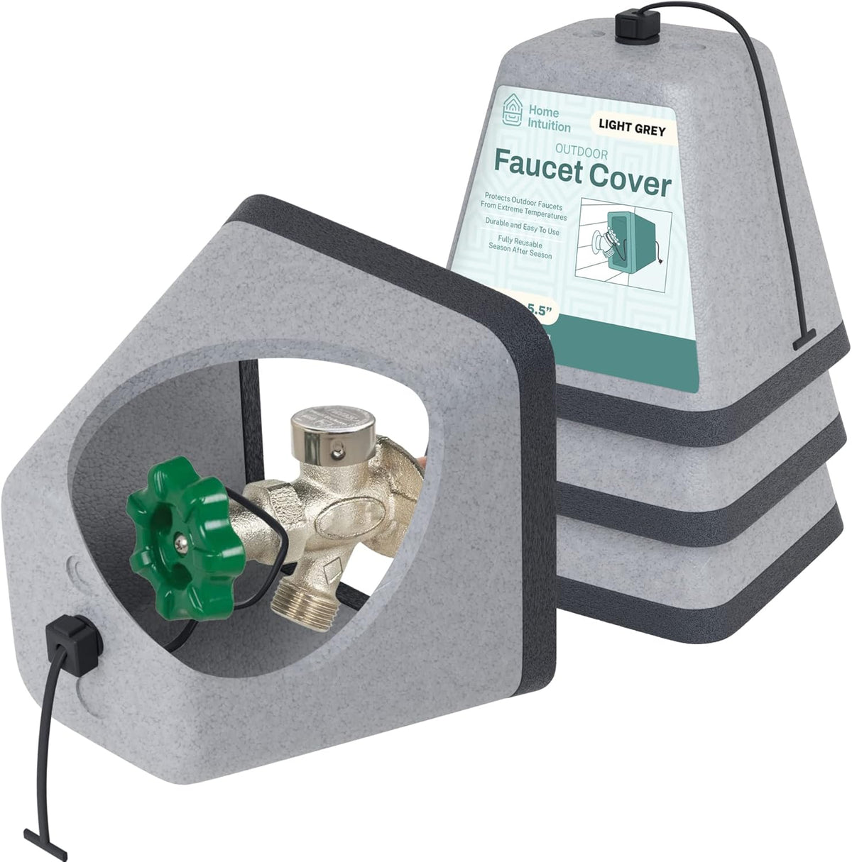 Home Intuition Outdoor Foam Faucet Cover