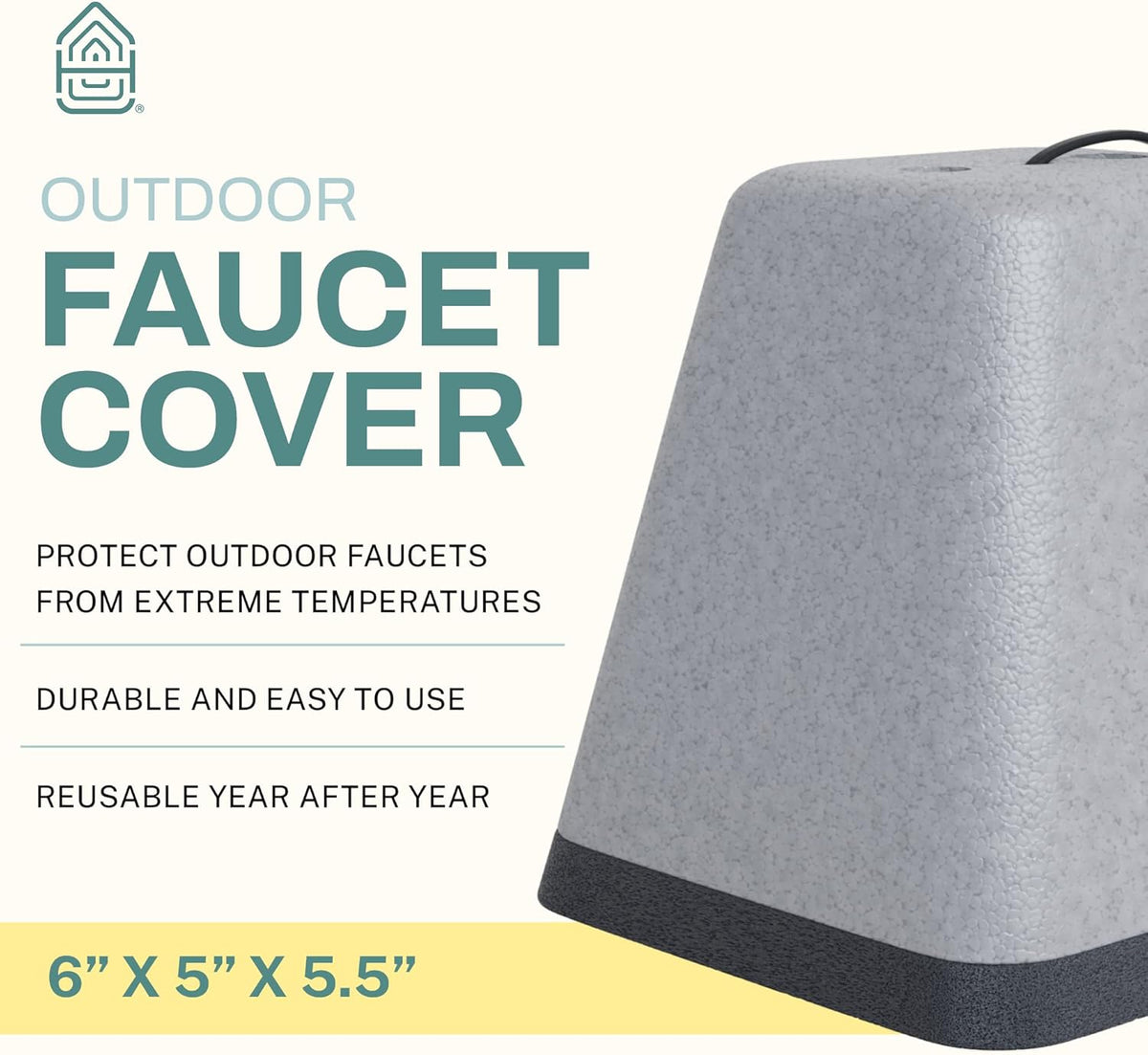 Home Intuition Outdoor Foam Faucet Cover