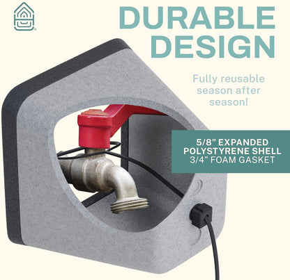 Home Intuition Outdoor Foam Faucet Cover