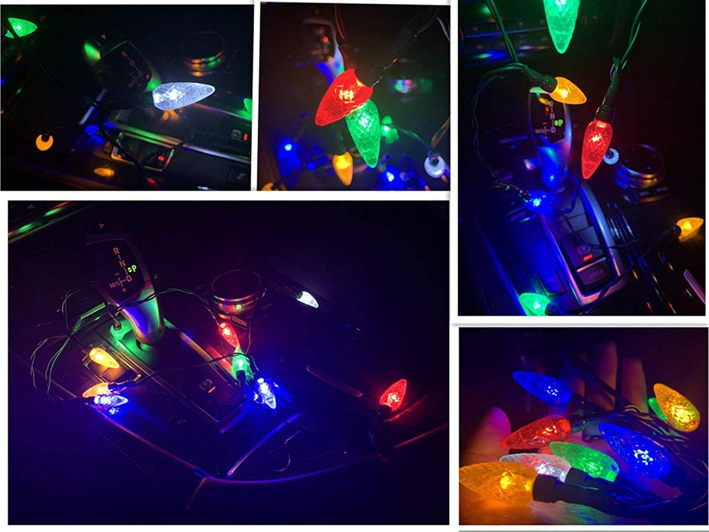 Festive LED Christmas Lights Charging Cable