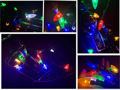 Festive LED Christmas Lights Charging Cable