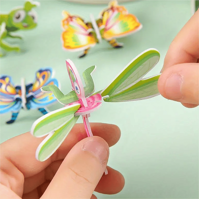 (🔥 🎁Hot Sale🎁 59% OFF)DIY Animal Insect 3D Cartoon Puzzle🧩