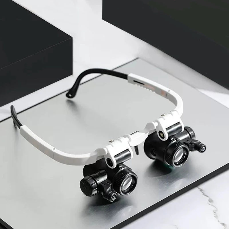 ⚡️Last day - 49% OFF⚡️Eptchn LED Glasses Magnifier 8x 15x 23x