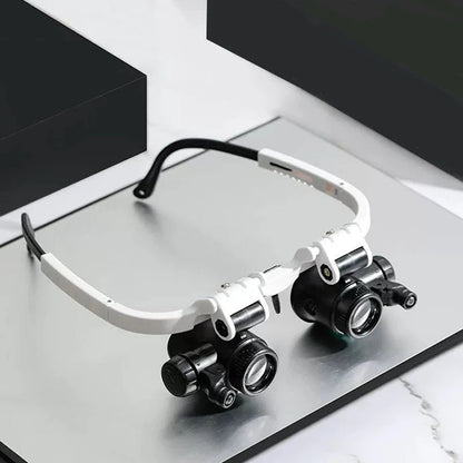⚡️Last day - 49% OFF⚡️Eptchn LED Glasses Magnifier 8x 15x 23x