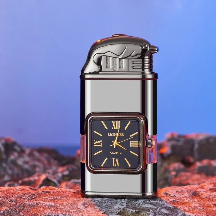 (🔥Autumn Hot Sale - 49% off🔥)- Windproof straight torch blue flame lighter