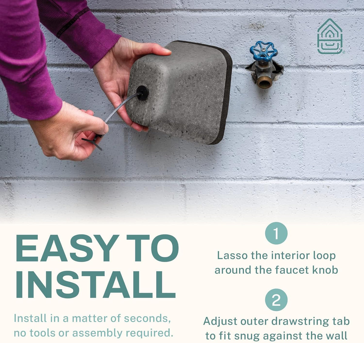 Home Intuition Outdoor Foam Faucet Cover