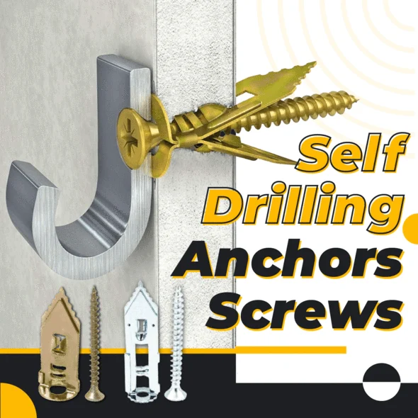 (🔥Super Hot Sale - 🔥Save 49%) Self-Drilling Anchor Screws