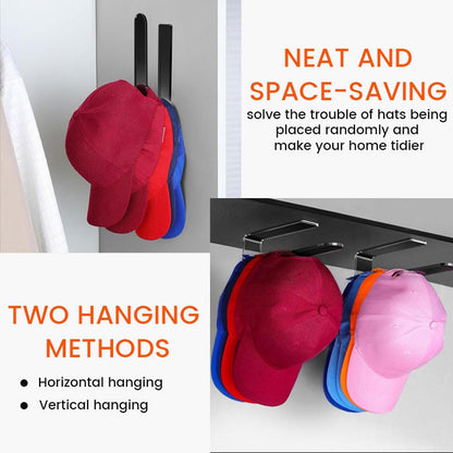 (🎅CHRISTMAS HOT SALE-49% OFF)Multifunctional Hat Storage Rack(2 pcs)