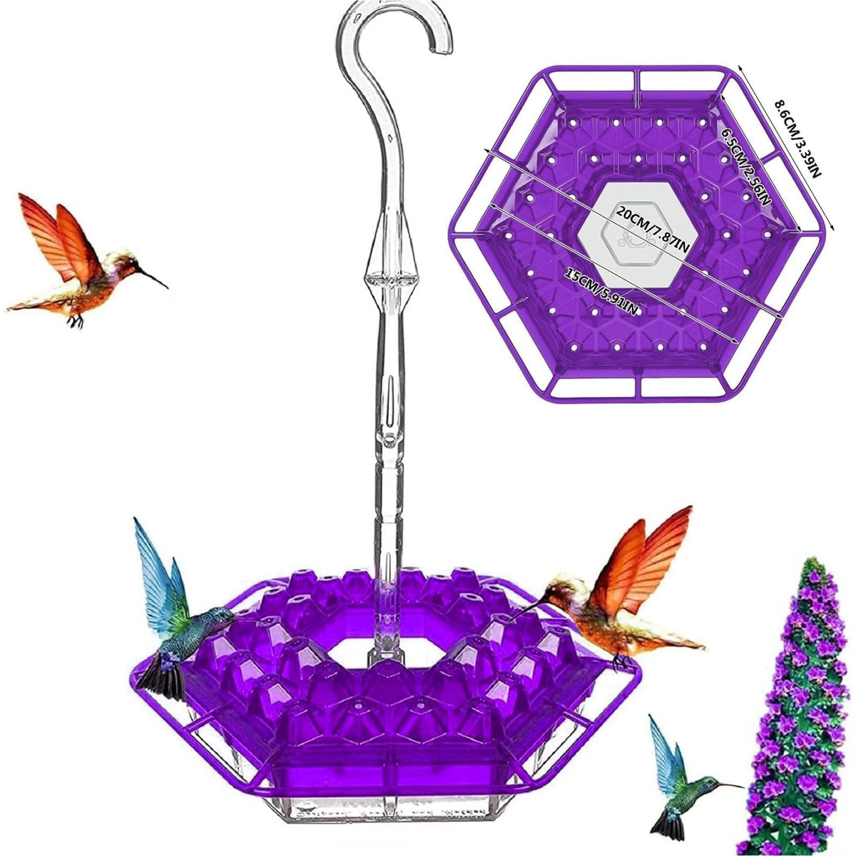 ✨Hummingbird Feeders for Outdoors Hanging