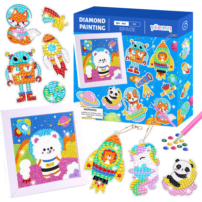 (🔥 🎁2024 New Year Hot Sale🎁 59% OFF)DIY children's free stick cartoon diamond painting